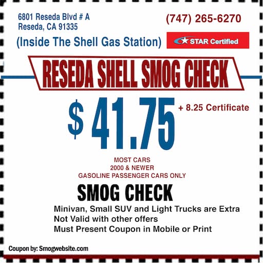 Smog Check Coupon